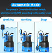 Foting 1.5HP 5000GPH Submersible Sump Pump Automatic Float Switch Transfer