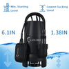 Lanchez Submersible Utility Pump 1 HP Electric Sump Water Pump Portable 4462GPH 